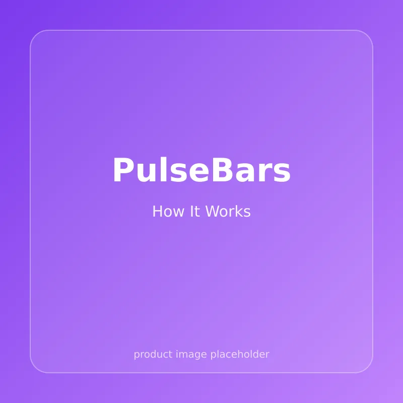 How PulseBars works